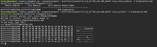 Hunting for Rootkits in memory